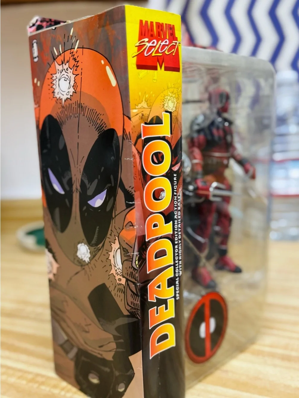 NWT VTG Marvel Deadpool Action Figure - sealed in box!